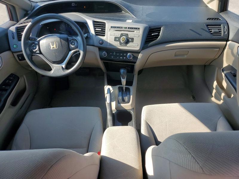 Photo 8 from auction – 2012 HONDA CIVIC with VIN 19XFB2F56CE360310