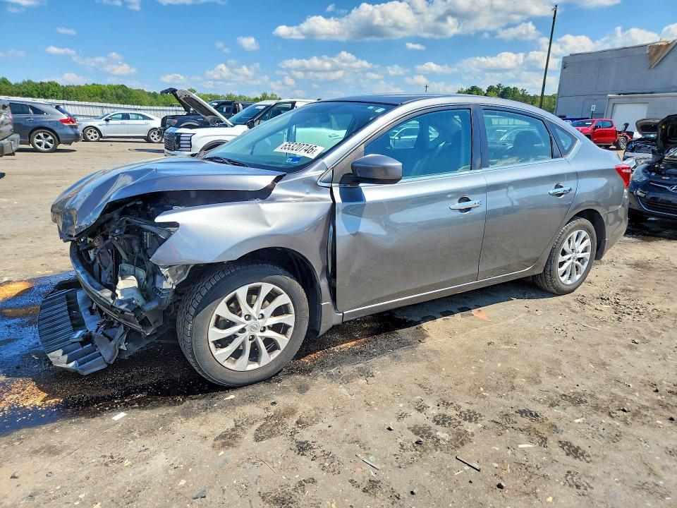 NISSAN SENTRA 2019 with VIN 3N1AB7AP3KL609451 - Photo from auction