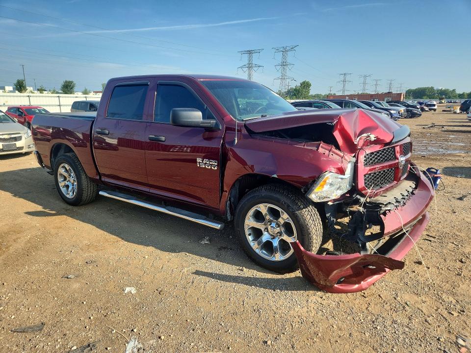 Photo 4 from auction – 2018 RAM 1500 with VIN 1C6RR7KGXJS277543