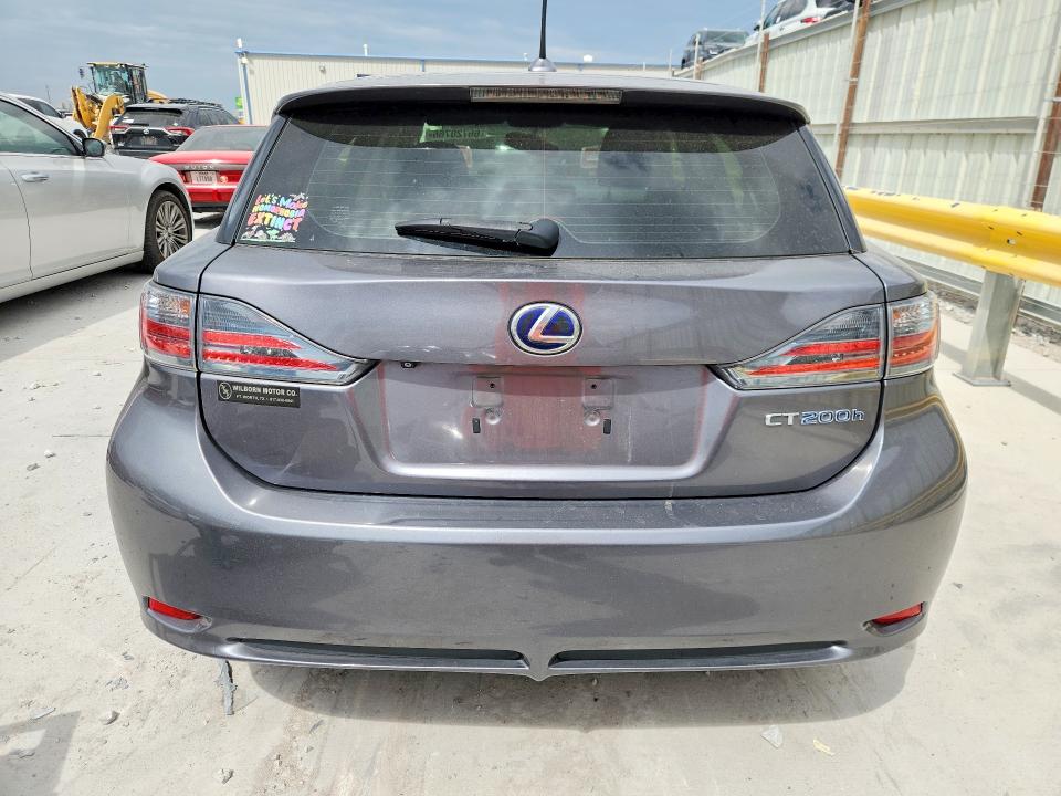 Photo 6 from auction – 2013 LEXUS CT with VIN JTHKD5BH1D2124512