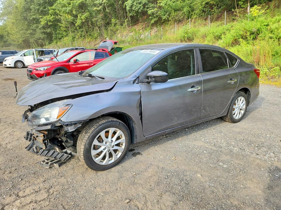 NISSAN SENTRA 2019 with VIN 3N1AB7AP0KL602750 - Photo from auction