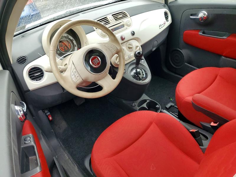 Photo 8 from auction – 2012 FIAT 500 with VIN 3C3CFFDR5CT310566