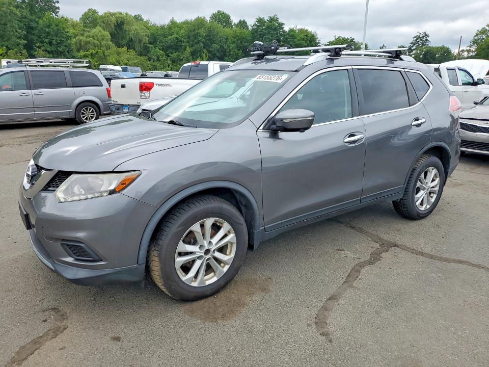 NISSAN ROGUE 2015 with VIN KNMAT2MV6FP591769 - Photo from auction