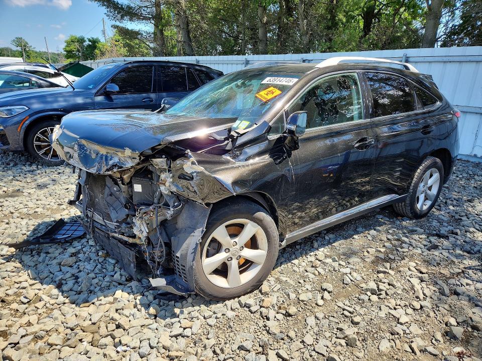 LEXUS RX 2012 with VIN 2T2BK1BA7CC134024 - Photo from auction
