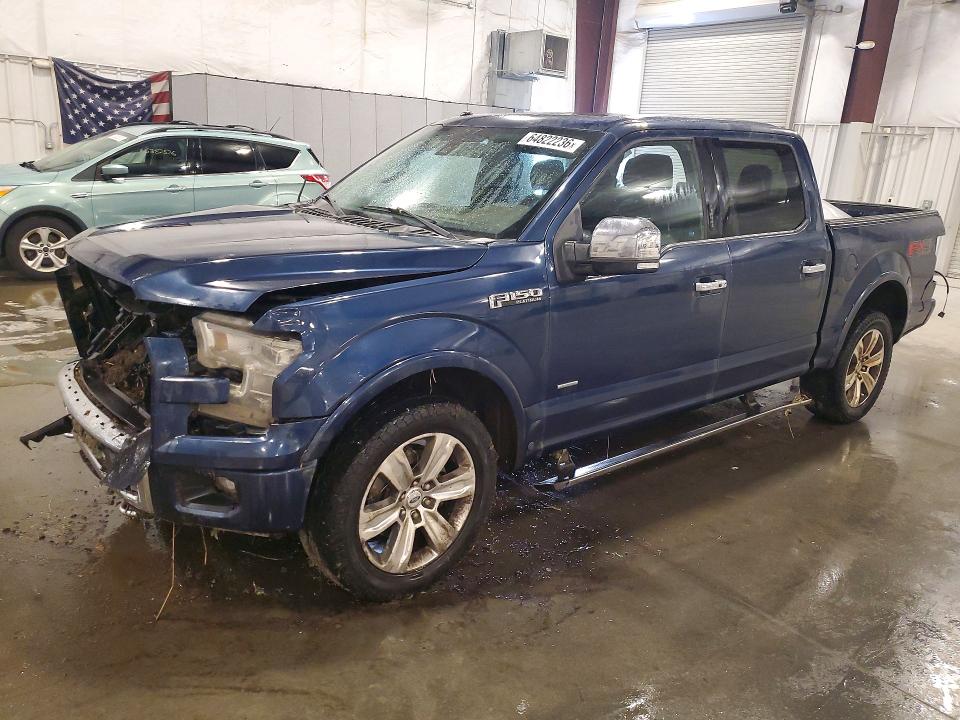 FORD F150 2016 with VIN 1FTEW1EG1GFA64118 - Photo from auction