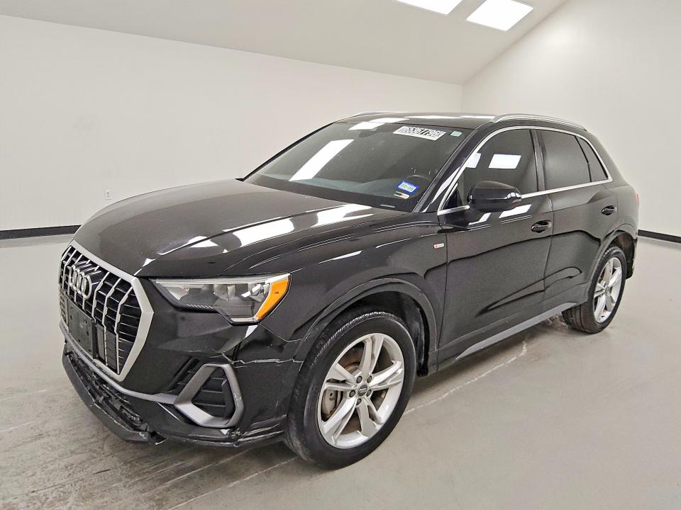 AUDI Q3 2020 with VIN WA1DECF37L1026903 - Photo from auction