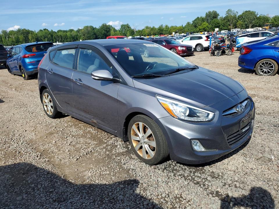 Photo 4 from auction – 2014 HYUNDAI ACCENT with VIN KMHCU5AE0EU167656