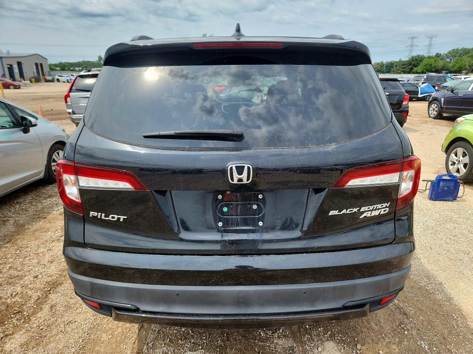 Photo 6 from auction – 2021 HONDA PILOT with VIN 5FNYF6H70MB007544