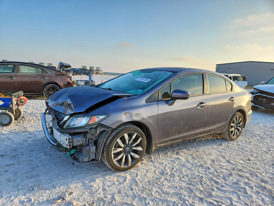 HONDA CIVIC 2014 with VIN 19XFB2F99EE002219 - Photo from auction
