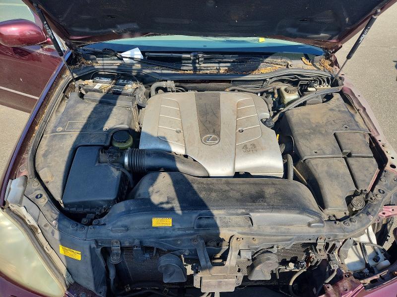 Photo 11 from auction – 2006 LEXUS LS with VIN JTHBN36F065047076