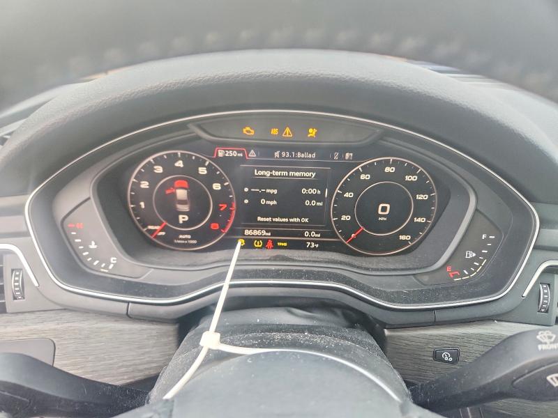Photo 9 from auction – 2018 AUDI A4 with VIN WAUENAF46JA181329