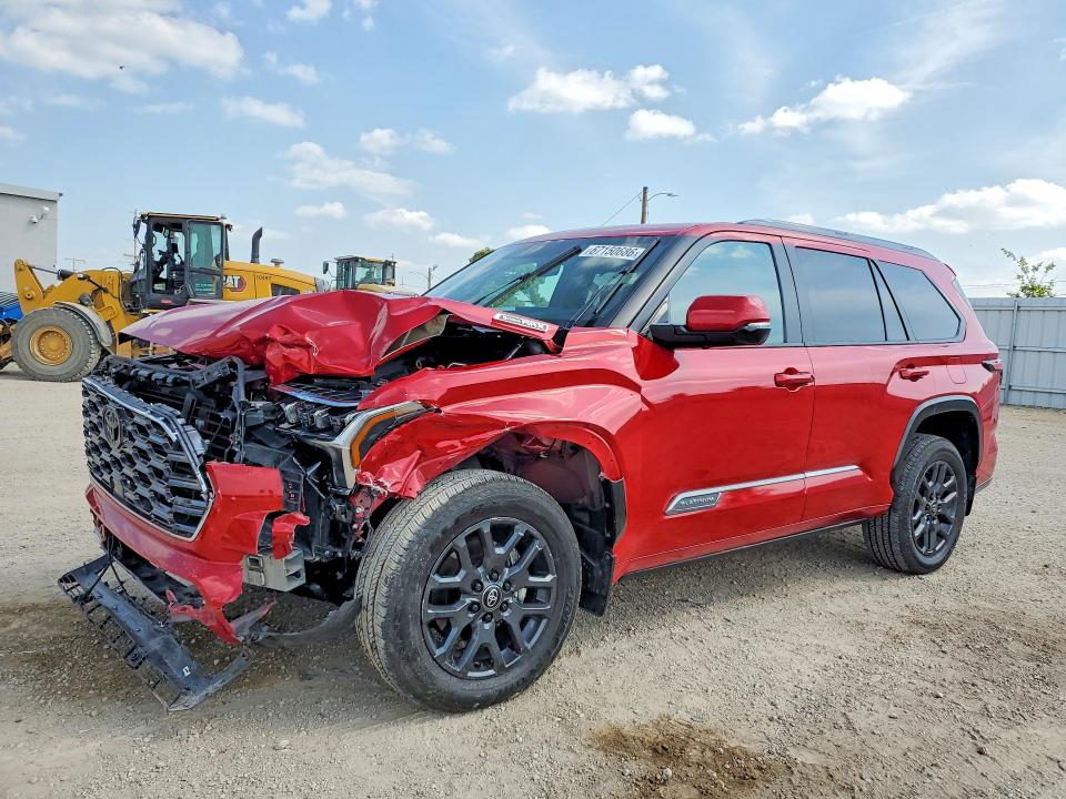 TOYOTA SEQUOIA 2025 with VIN 7SVAAABA5SX052933 - Photo from auction