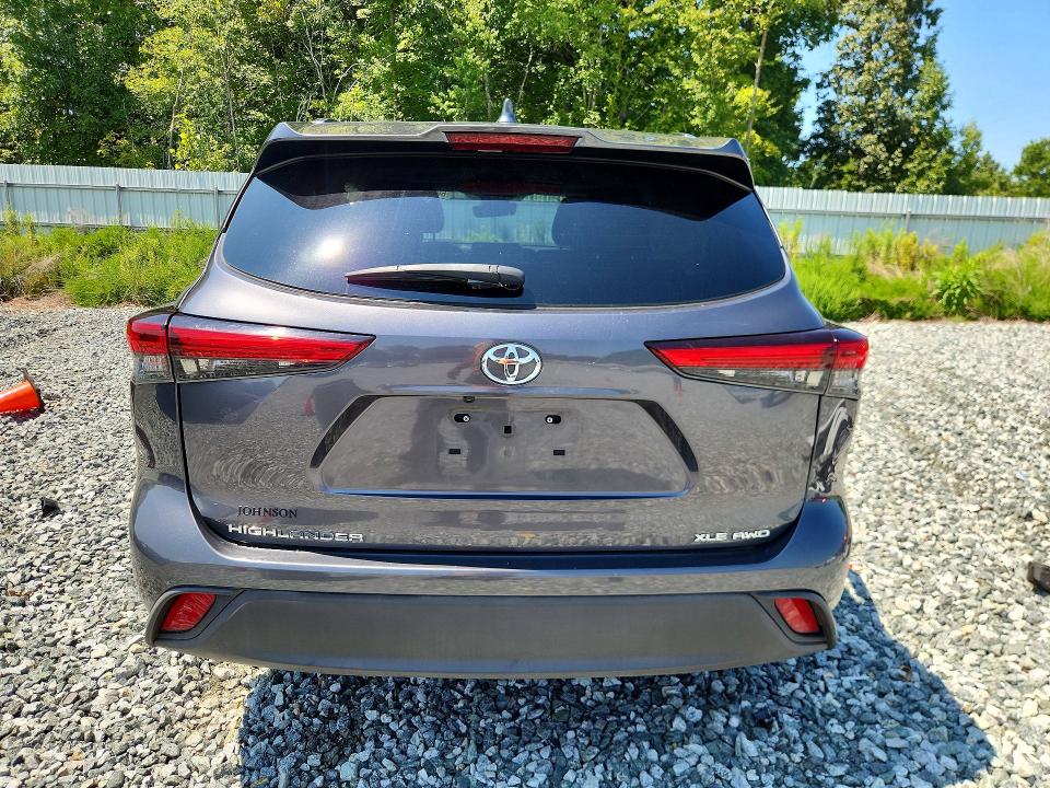 Photo 6 from auction – 2020 TOYOTA HIGHLANDER with VIN 5TDGZRBH3LS508749