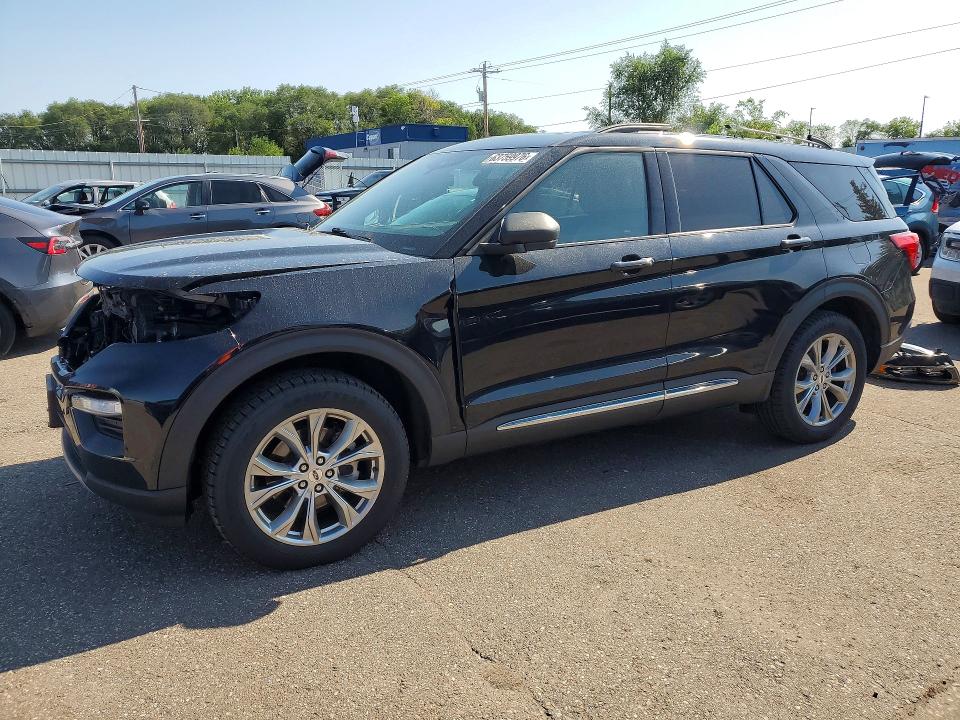 FORD EXPLORER 2020 with VIN 1FMSK8DH9LGA92654 - Photo from auction