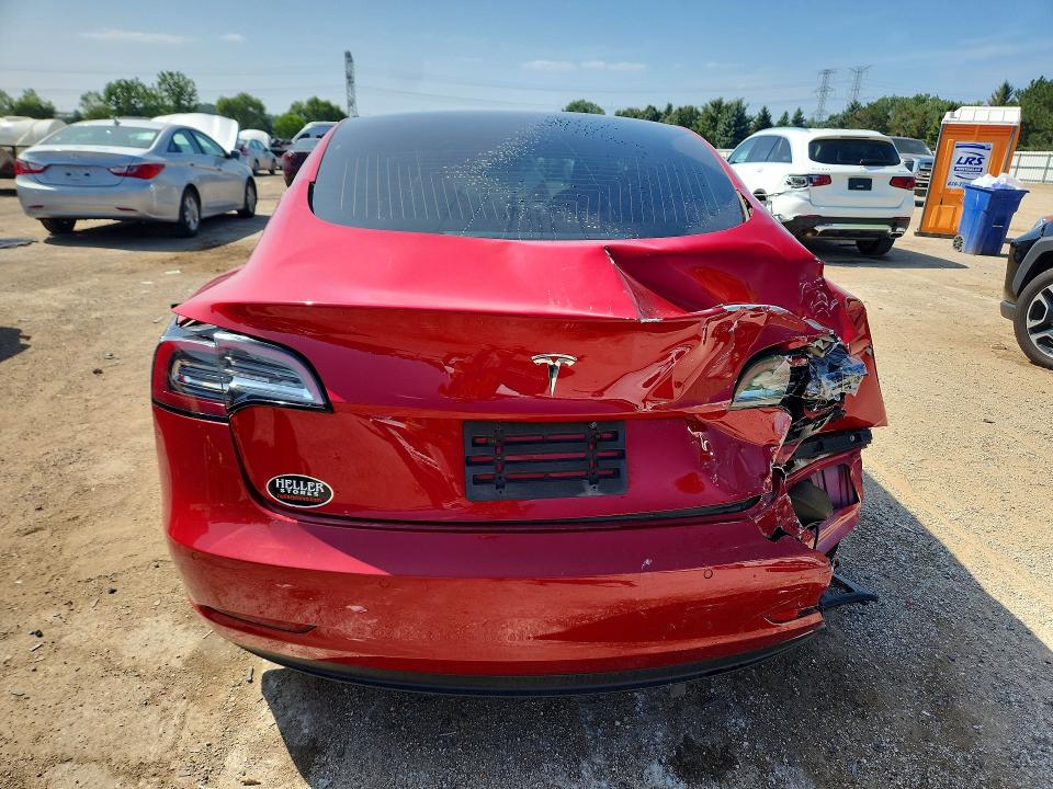 Photo 6 from auction – 2020 TESLA MODEL 3 with VIN 5YJ3E1EA6LF705624
