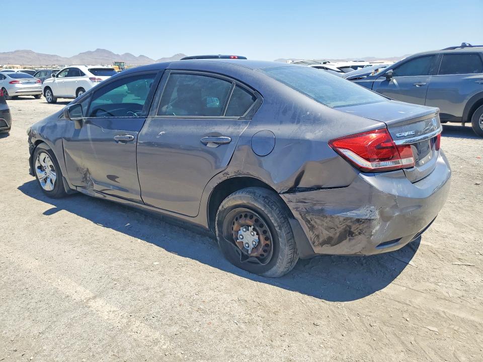 Снимка 2 от търг – 2015 HONDA CIVIC с VIN 19XFB2F53FE224558