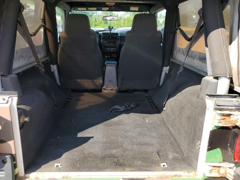 Photo 10 from auction – 2006 JEEP WRANGLER / TJ with VIN 1J4FA44S66P735134