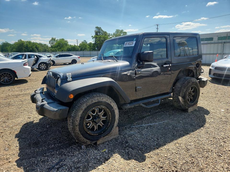 JEEP WRANGLER 2007 with VIN 1J4FA24197L138452 - Photo from auction