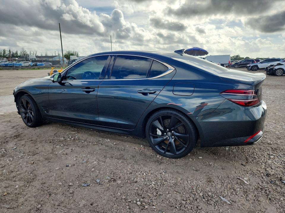 Photo 2 from auction – 2023 GENESIS G70 with VIN KMTG54TEXPU117524