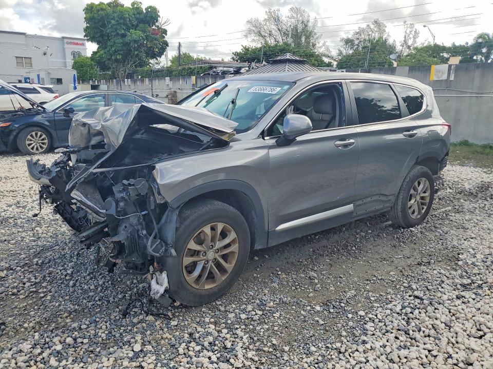 HYUNDAI SANTA FE 2019 with VIN 5NMS23AD6KH086052 - Photo from auction