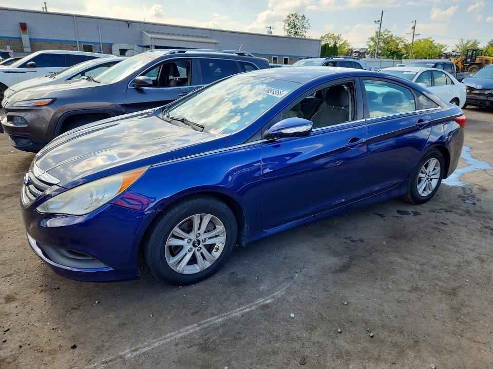 Photo 1 from auction – 2014 HYUNDAI SONATA with VIN 5NPEB4AC7EH870404