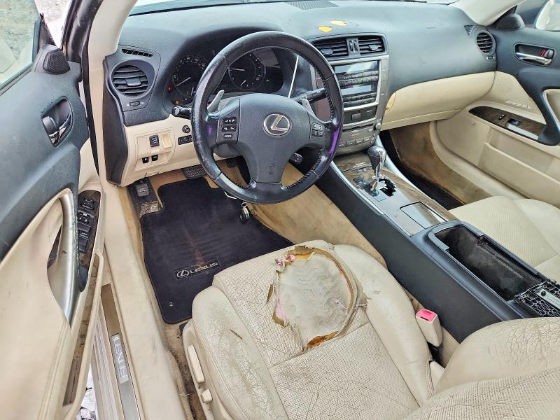 Photo 8 from auction – 2010 LEXUS IS with VIN JTHFE2C22A2501724