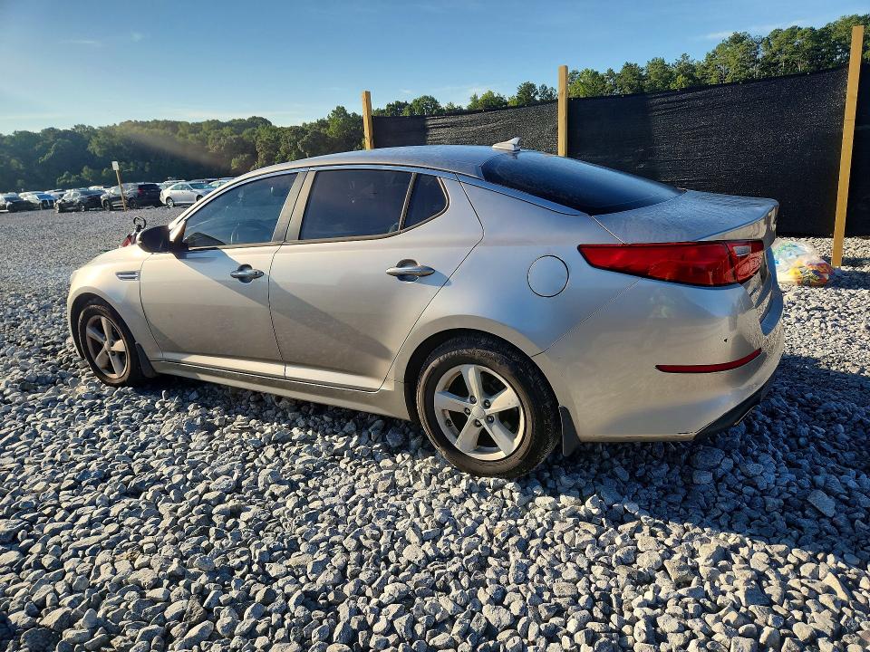 Photo 2 from auction – 2015 KIA OPTIMA with VIN KNAGM4A78F5540839