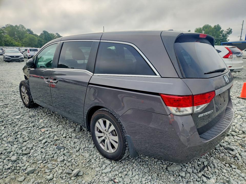Photo 2 from auction – 2016 HONDA ODYSSEY with VIN 5FNRL5H67GB155810