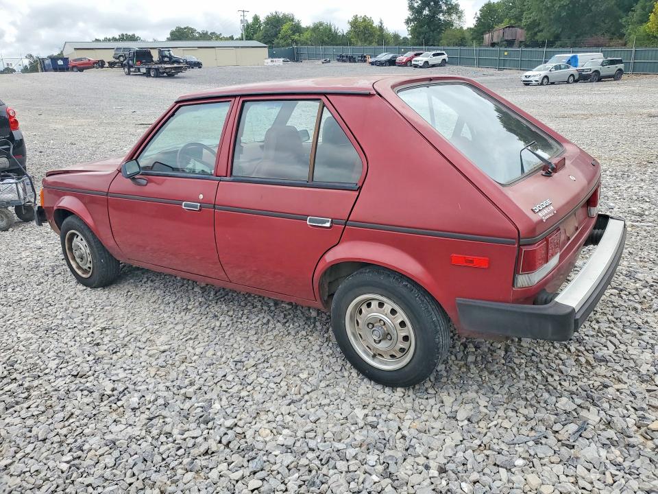 Photo 2 from auction – 1990 DODGE OMNI with VIN 1B3XL18D8LC730052
