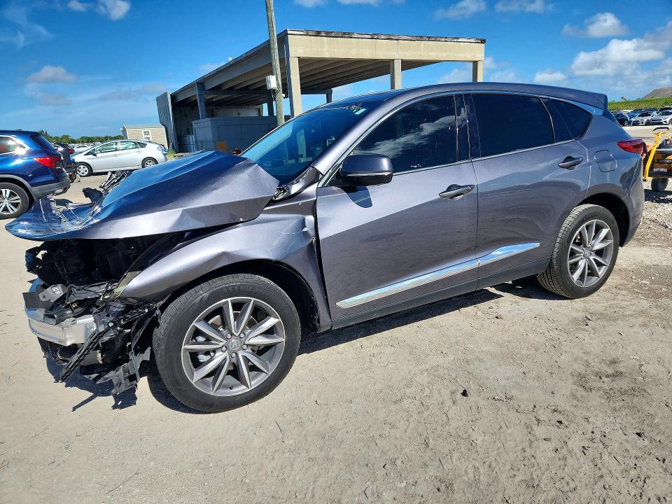 ACURA RDX 2021 с VIN 5J8TC1H56ML000620 - Снимка от търг