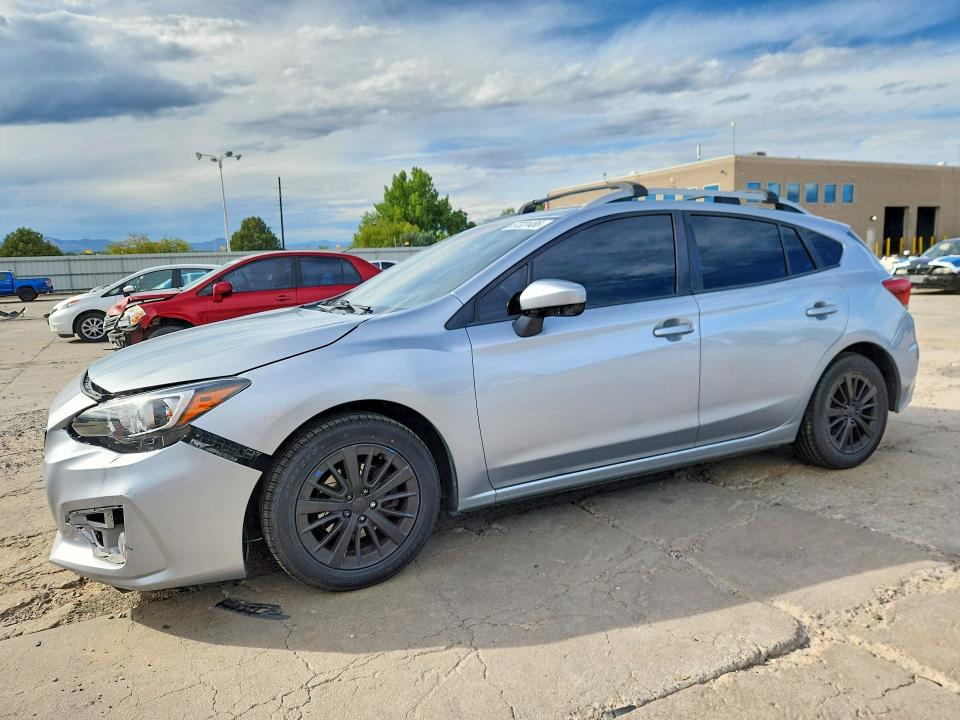 SUBARU IMPREZA 2018 with VIN 4S3GTAB67J3749939 - Photo from auction