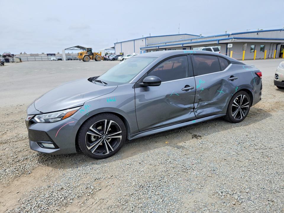 NISSAN SENTRA 2021 with VIN 3N1AB8DV2MY247456 - Photo from auction
