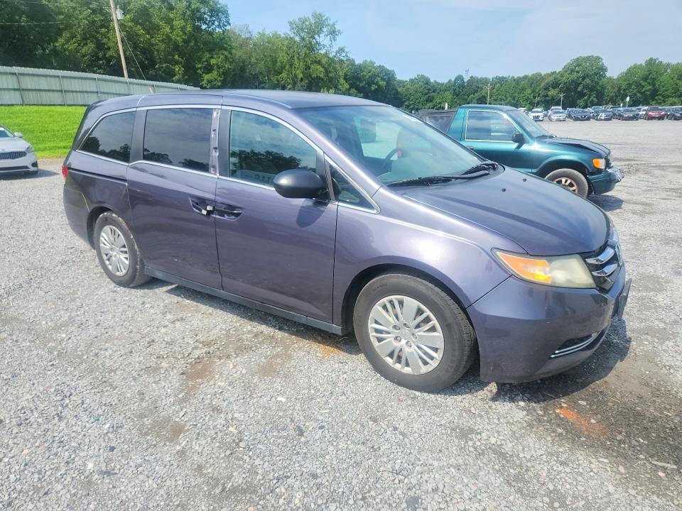 Photo 4 from auction – 2015 HONDA ODYSSEY with VIN 5FNRL5H22FB062902