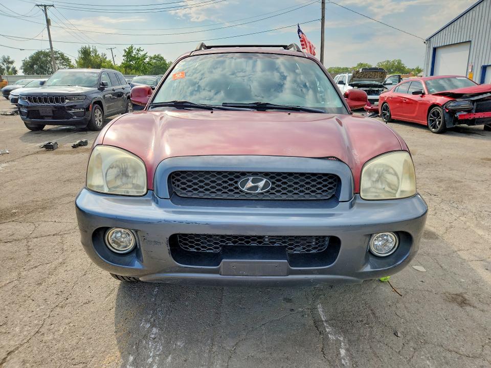 Photo 5 from auction – 2004 HYUNDAI SANTA FE with VIN KM8SC13E84U700078