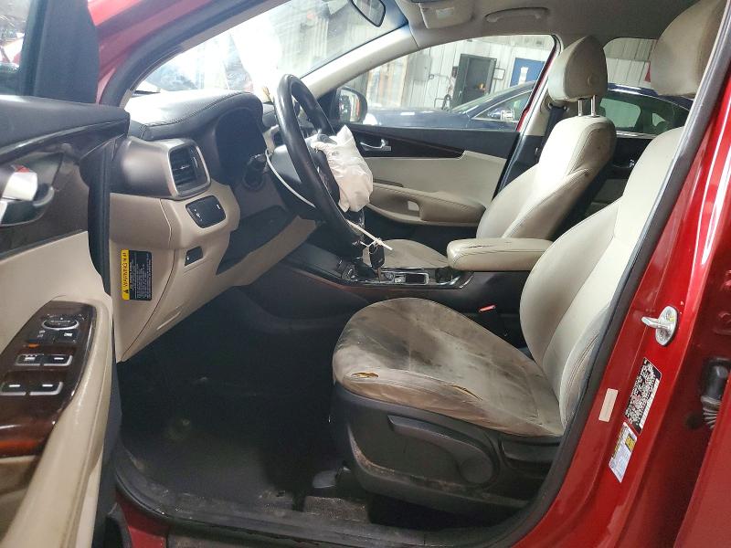 Photo 7 from auction – 2018 KIA SORENTO with VIN 5XYPG4A32JG344967