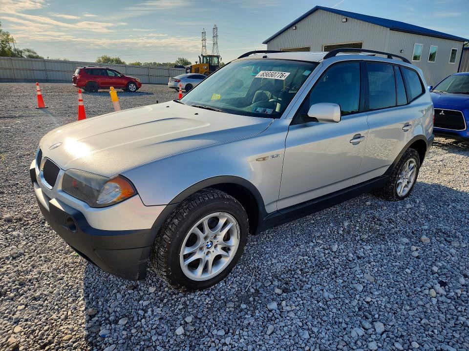 BMW X3 2005 with VIN WBXPA73465WC47410 - Photo from auction