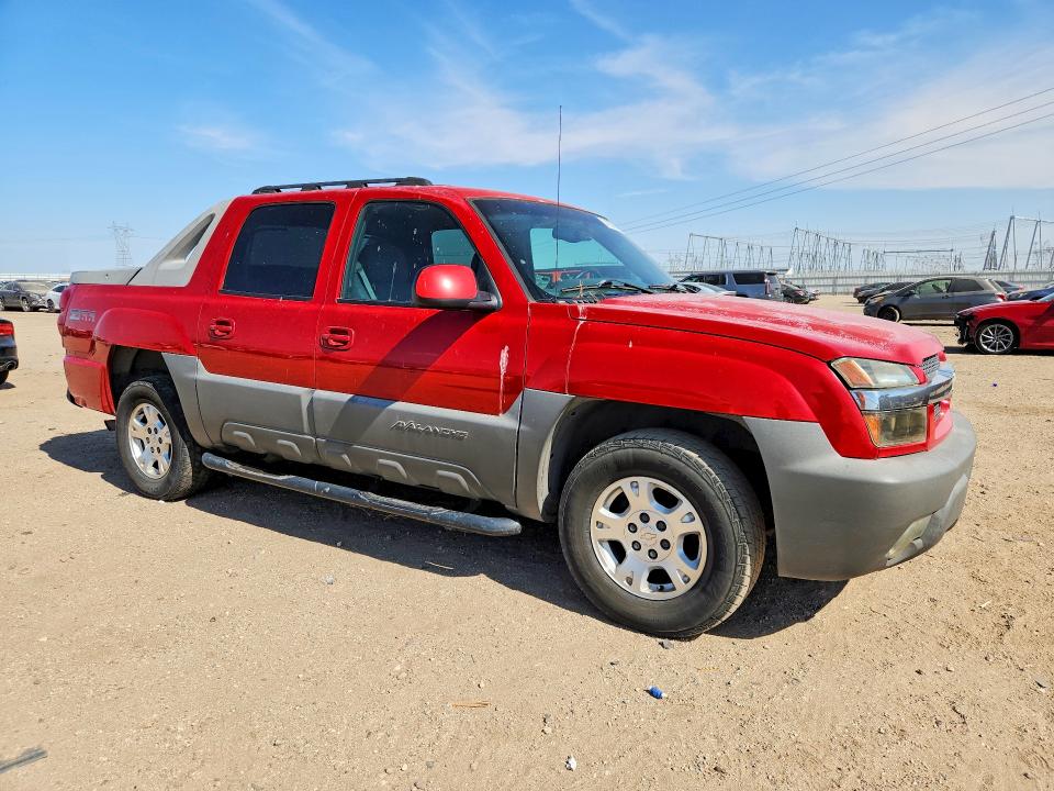 Photo 4 from auction – 2002 CHEVROLET AVALANCHE with VIN 3GNEC13T12G134157