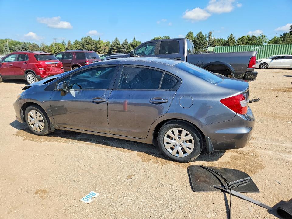 Photo 2 from auction – 2012 HONDA CIVIC with VIN 19XFB2F55CE003541