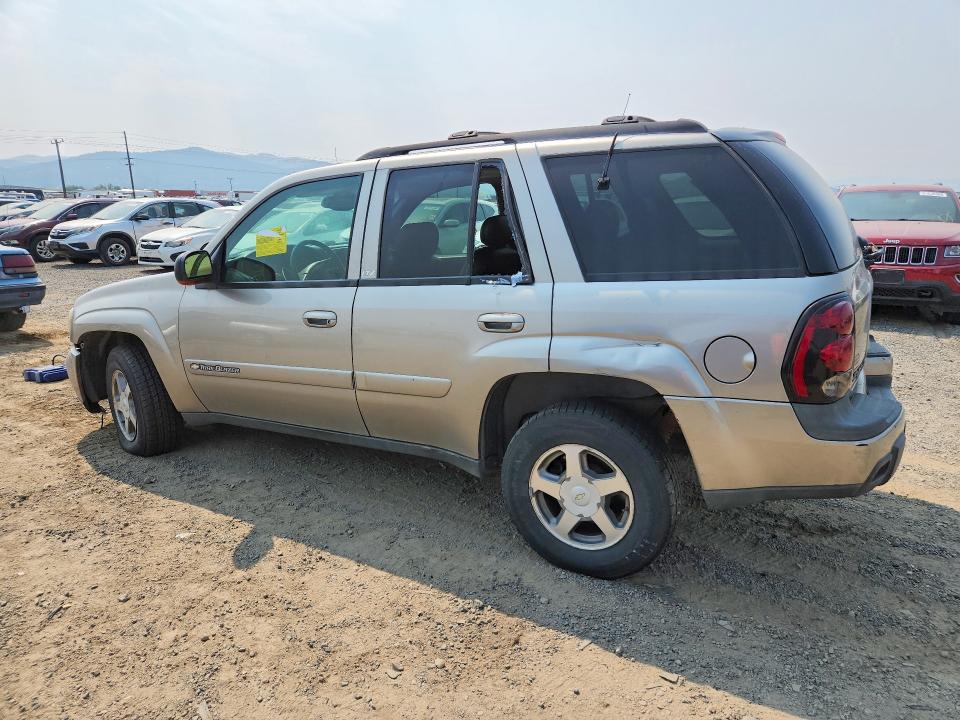 Photo 2 from auction – 2002 CHEVROLET TRAILBLAZER with VIN 1GNDT13S122410557