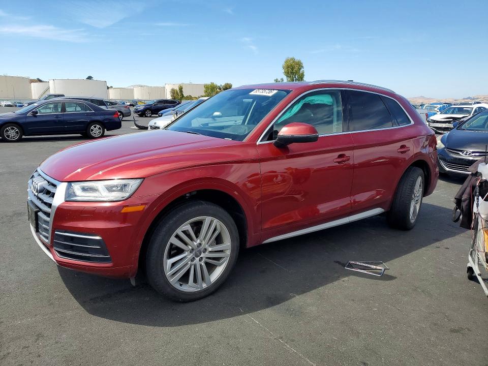 AUDI Q5 2019 with VIN WA1BNAFYXK2064125 - Photo from auction
