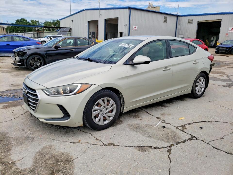 HYUNDAI ELANTRA 2017 with VIN 5NPD74LF1HH153456 - Photo from auction