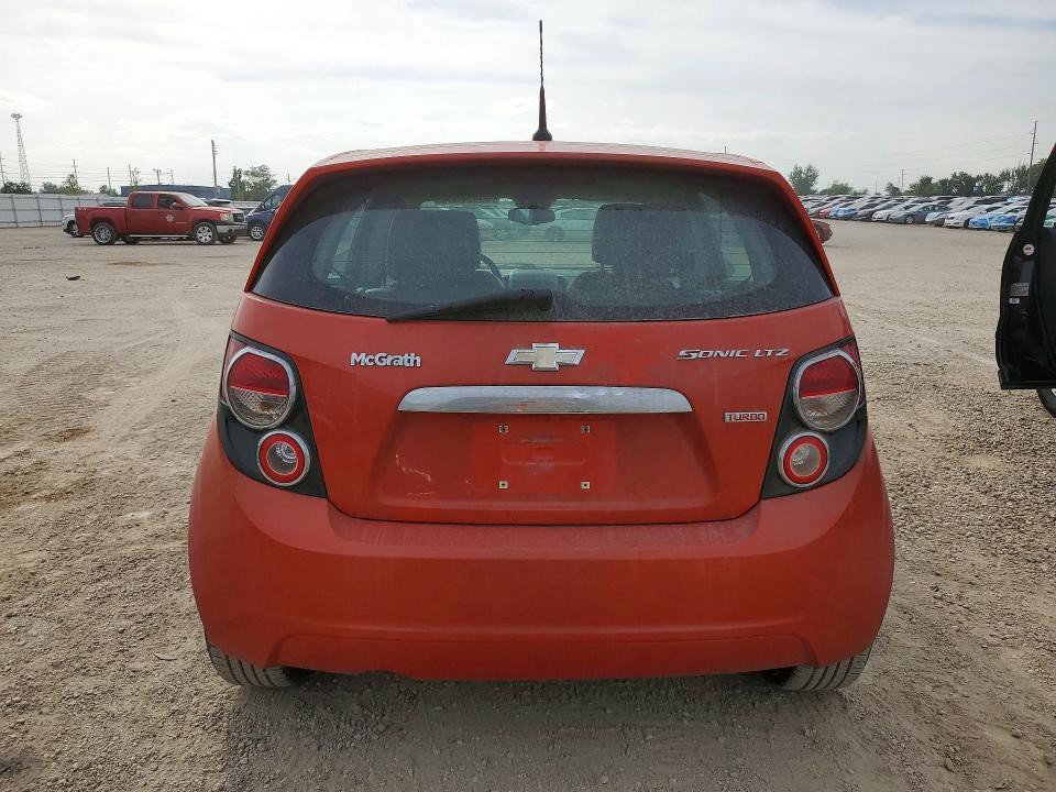 Photo 6 from auction – 2013 CHEVROLET SONIC with VIN 1G1JE6SB1D4125457