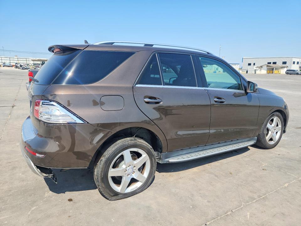 Photo 3 from auction – 2014 MERCEDES-BENZ ML with VIN 4JGDA5JB5EA320892