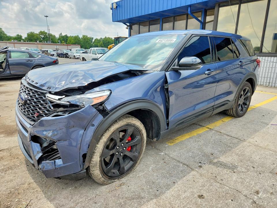 FORD EXPLORER 2021 with VIN 1FM5K8GC6MGB49651 - Photo from auction