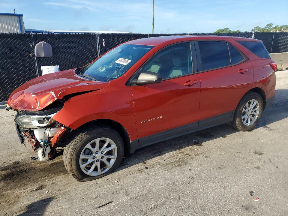 CHEVROLET EQUINOX 2020 with VIN 2GNAXHEV6L6144495 - Photo from auction