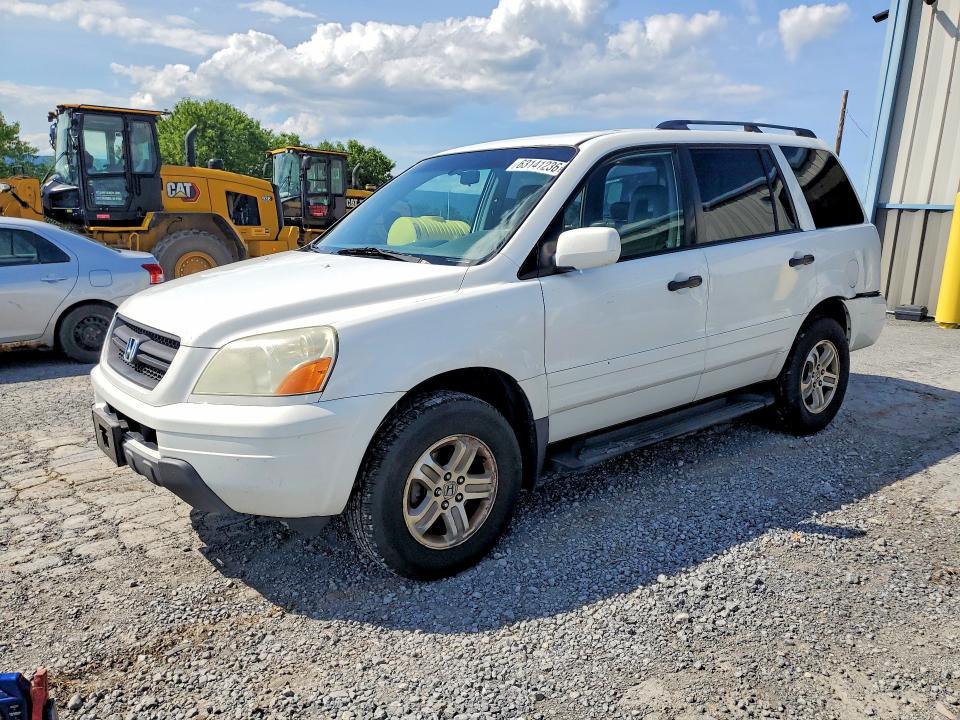 HONDA PILOT 2003 with VIN 2HKYF18623H579919 - Photo from auction