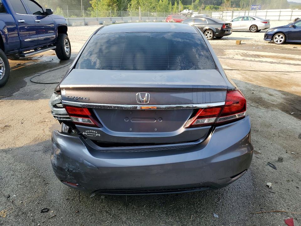 Photo 6 from auction – 2014 HONDA CIVIC with VIN 19XFB2F52EE081195