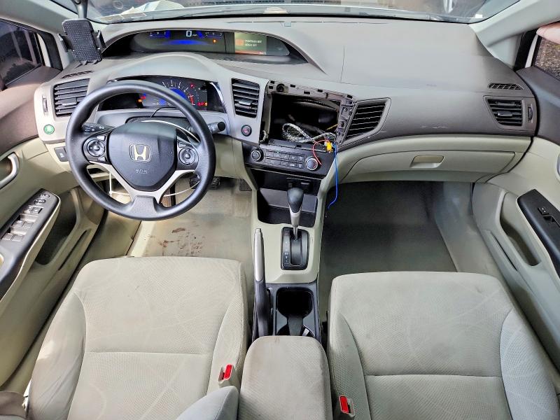 Photo 8 from auction – 2012 HONDA CIVIC with VIN 2HGFB2F5XCH560368