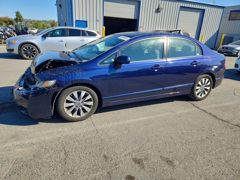 HONDA CIVIC 2009 with VIN 2HGFA16839H513148 - Photo from auction