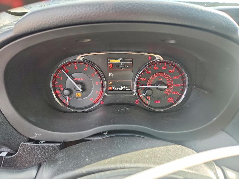 Photo 9 from auction – 2017 SUBARU WRX with VIN JF1VA1B60H9838360